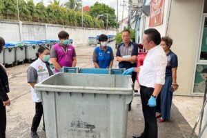 19 ก.ย.66 ลงพื้นที่สำรวจการจัดการคัดแยกมูลฝอย