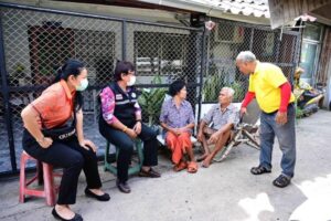 5 ก.ย.66 ลงพื้นที่ชุมชนเสาสูง