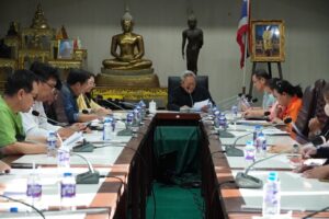 24 พ.ย.66 ประชุมความพร้อมลอยกระทงเทศบาล