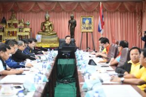 13 ก.ค.67 ประชุมคณะทำงานอำนวยการบริหารจัดการน้ำส่วนหน้า