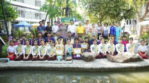 12 มี.ค.68 มอบรางวัลและให้กำลังใจกับนักเรียนวงโปงลางออนซอนนครโคราช